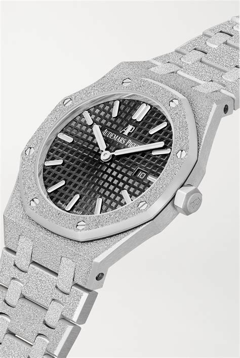 audemars piguet gold white bezel|audemars piguet white gold.